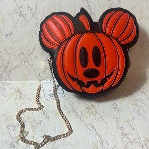 BNWT - SKINNY DIP X DISNEY MICKEY MOUSE HALLOWEEN PUMPKIN CROSSBODY BAG PURSE